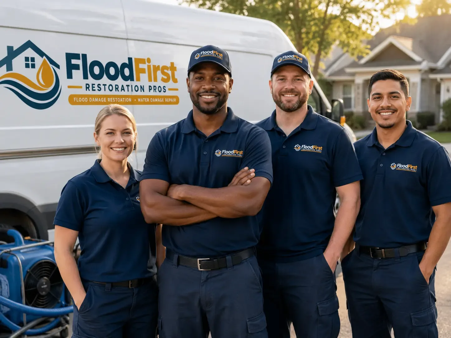 Flood Damage Restoration company in Lewistown, OH